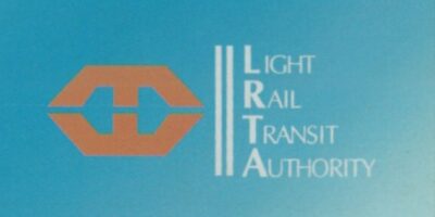 LRTA Logo on blue background