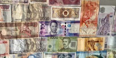 money in different currencies